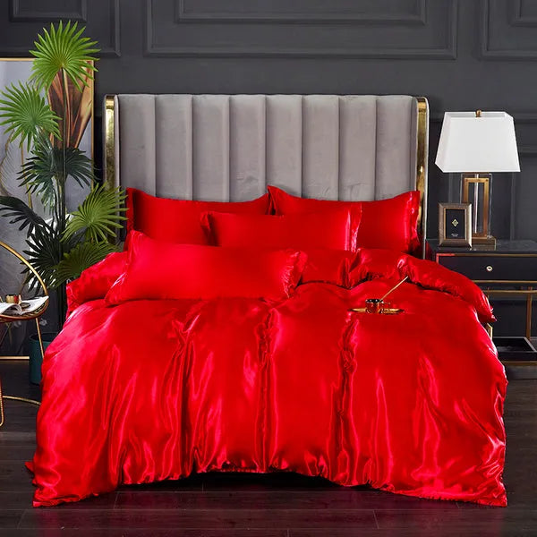 Conjunto de seda de 4 piezas 22 Momme