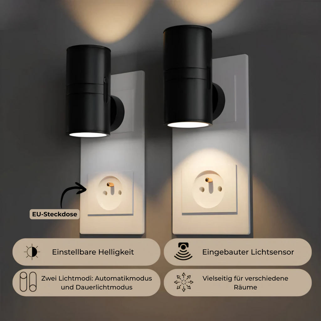 Lámpara LED enchufable