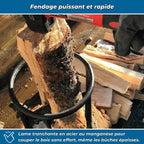 Partidor de leña manual robusto