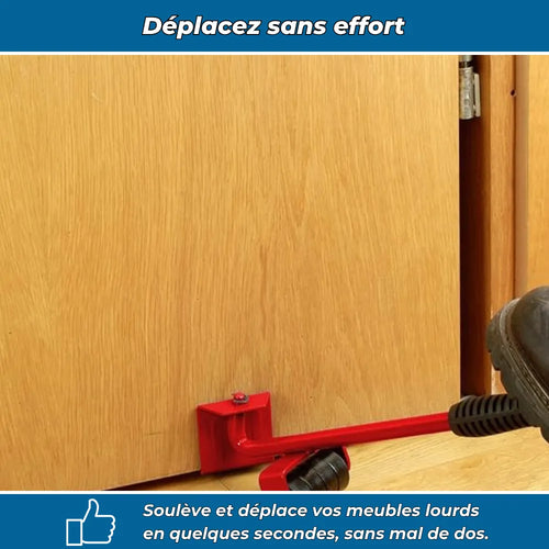 Kit de elevación para muebles pesados