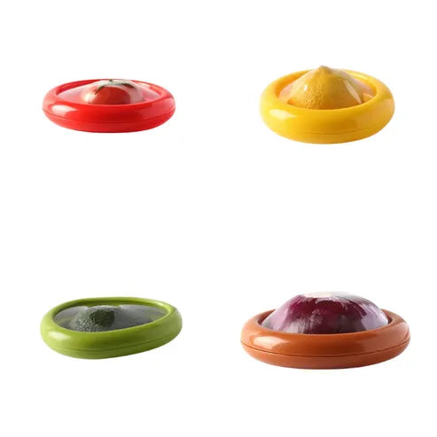 Tapas de conservación de frescura para frutas y verduras