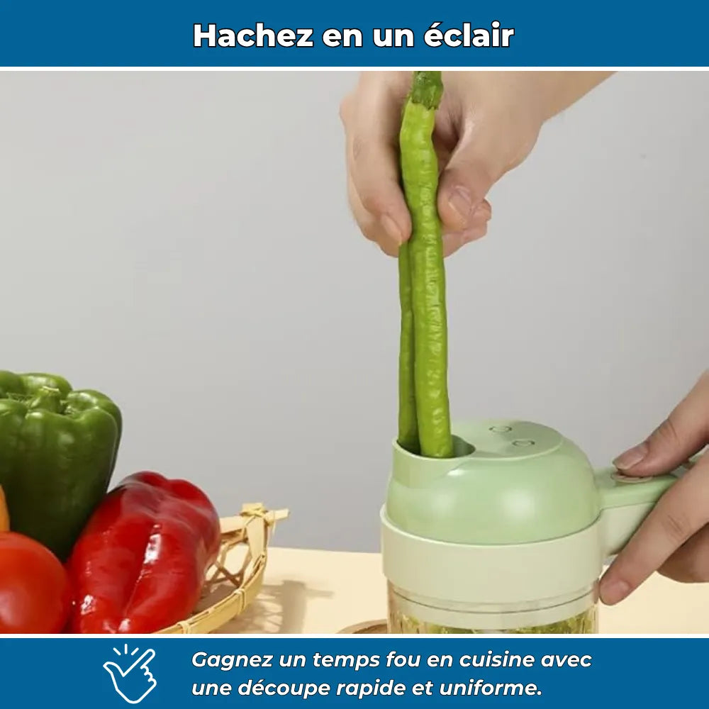 Hachador eléctrico multifuncional USB