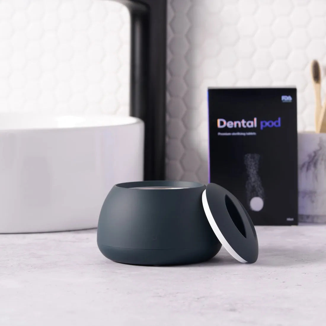 Limpiador ultrasónico para aparatos dentales