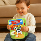 Libro educativo interactivo de la granja Montessori