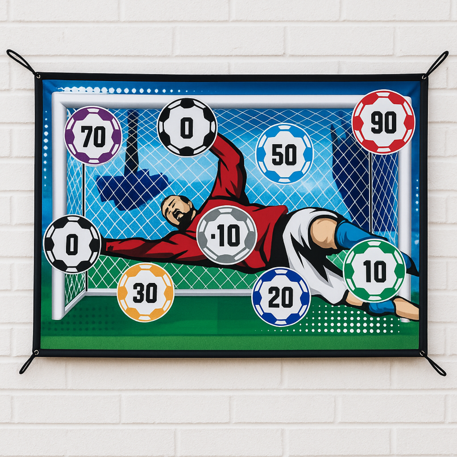 Juego de tiro a puerta para niños y adultos