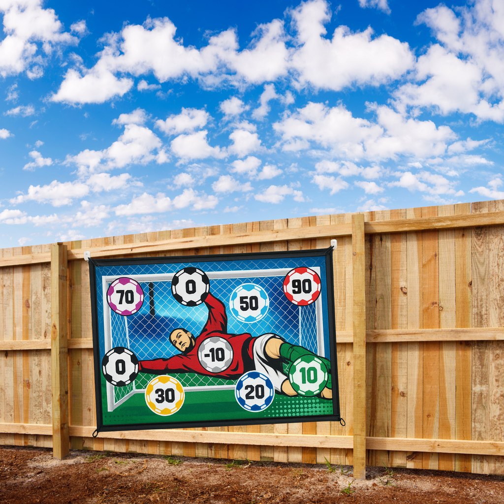 Juego de tiro a puerta para niños y adultos