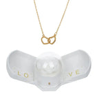 Cofre Rosa Eterna y Collar Grabado