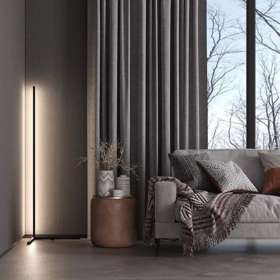 Lámpara de pie para un ambiente cálido y elegante