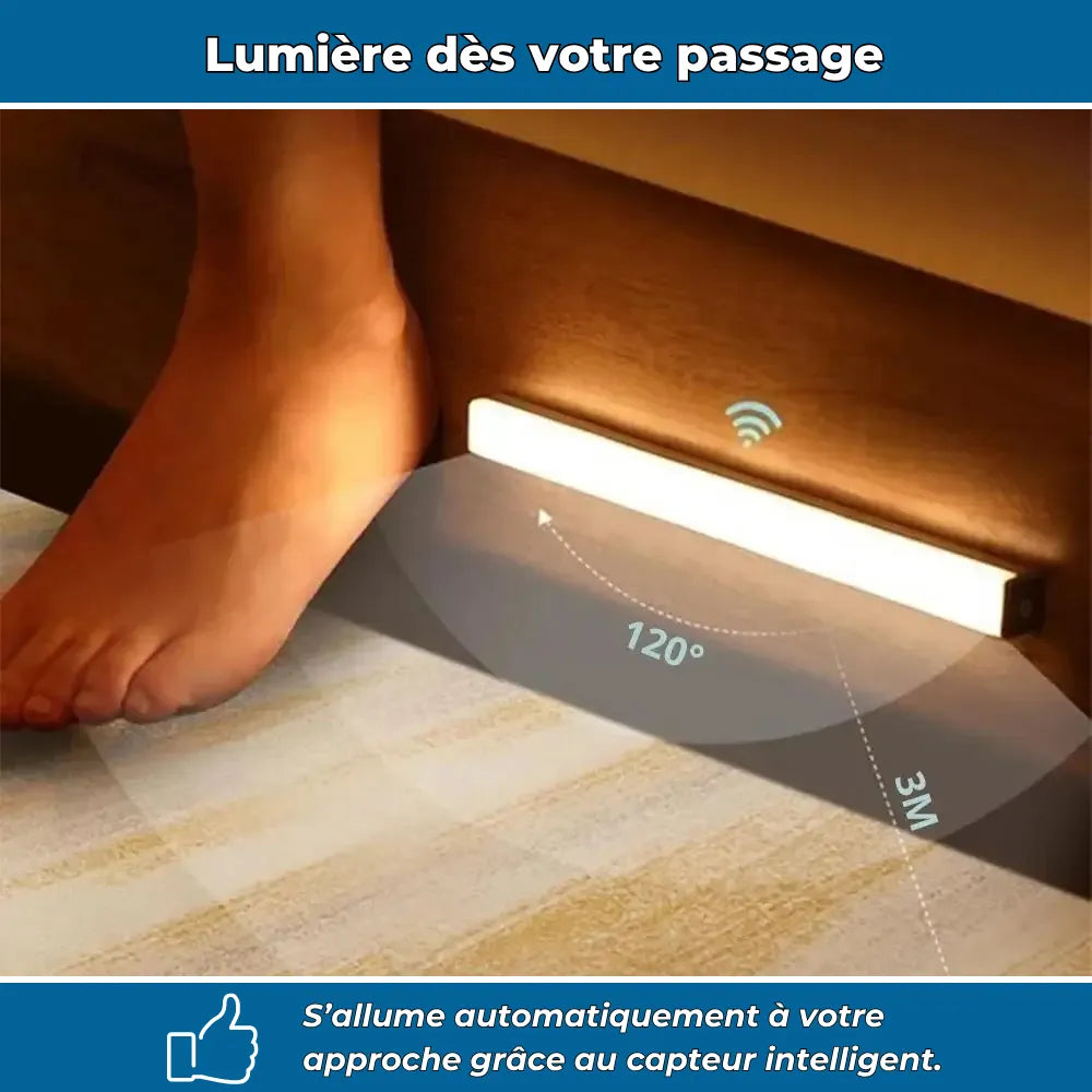 Lámpara LED de 30 cm con detector de movimiento