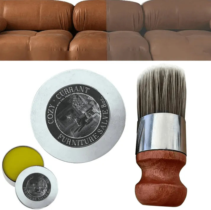 Pomada reparadora para cuero y muebles