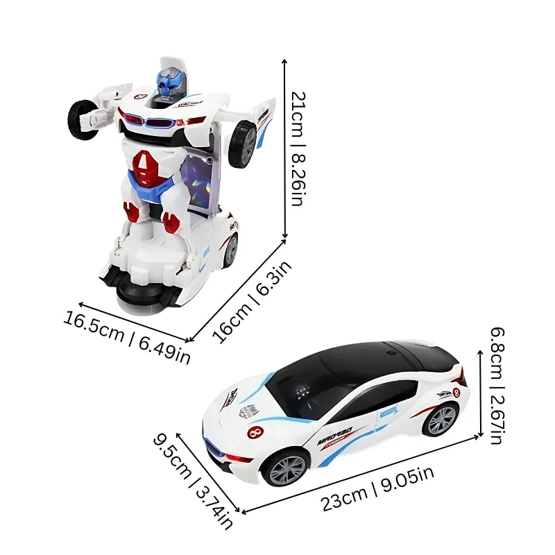 Coche Robot Transformable 2-en-1
