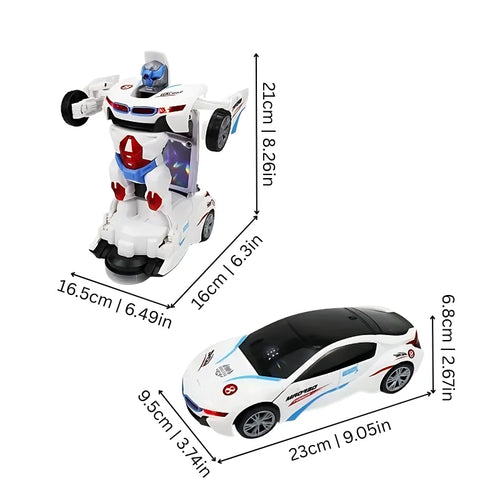 Coche Robot Transformable 2-en-1
