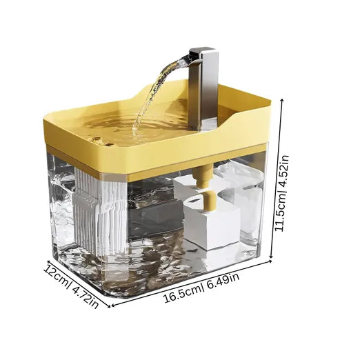 Fuente de agua para gatos y perros