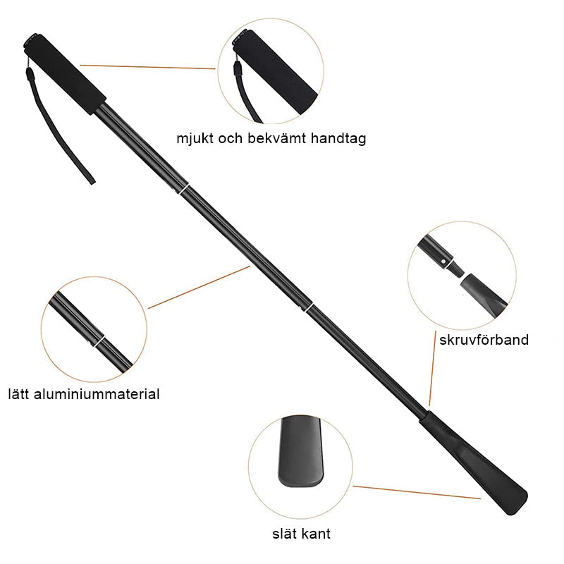 Cucharón de Metal Telescópico con Mango Largo para Comodidad