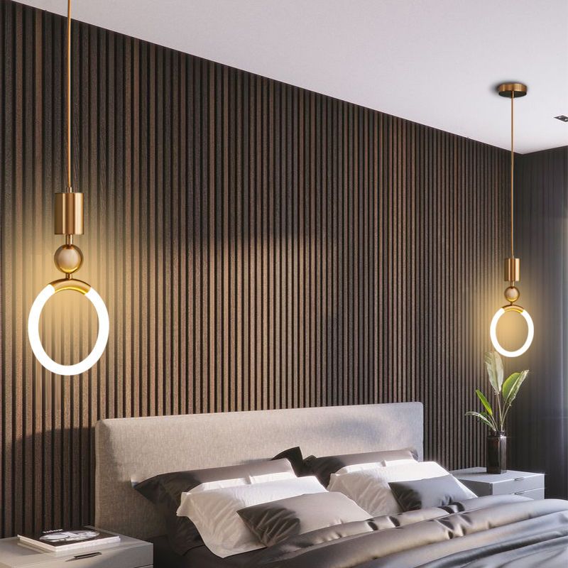 Oryna | Lámpara colgante en forma de anillo LED