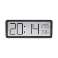 TEMPOTIX – Reloj de pared LED digital con clara visualización de hora y temperatura