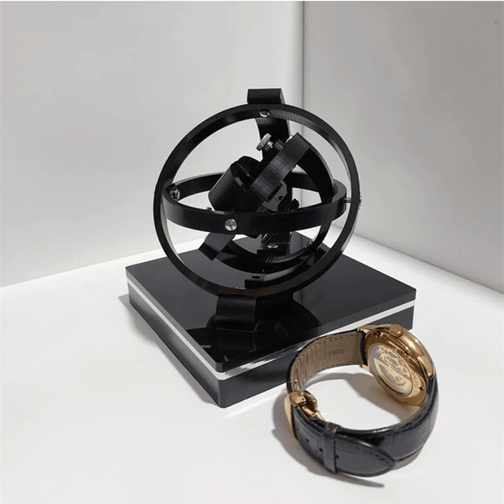 Lujoso Estuche Expositor Automático para Relojes – Mantiene los Relojes Cargados y Eleva el Estilo Interior