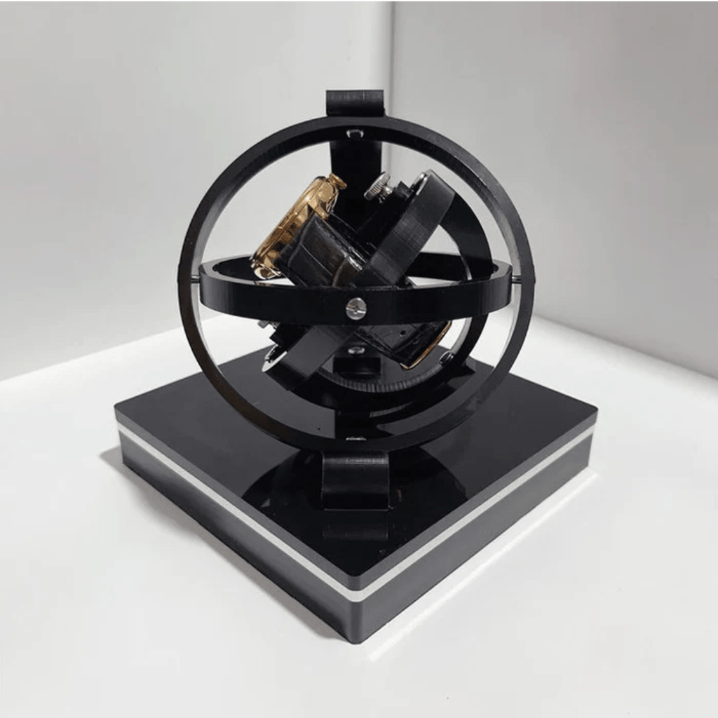 Lujoso Estuche Expositor Automático para Relojes – Mantiene los Relojes Cargados y Eleva el Estilo Interior