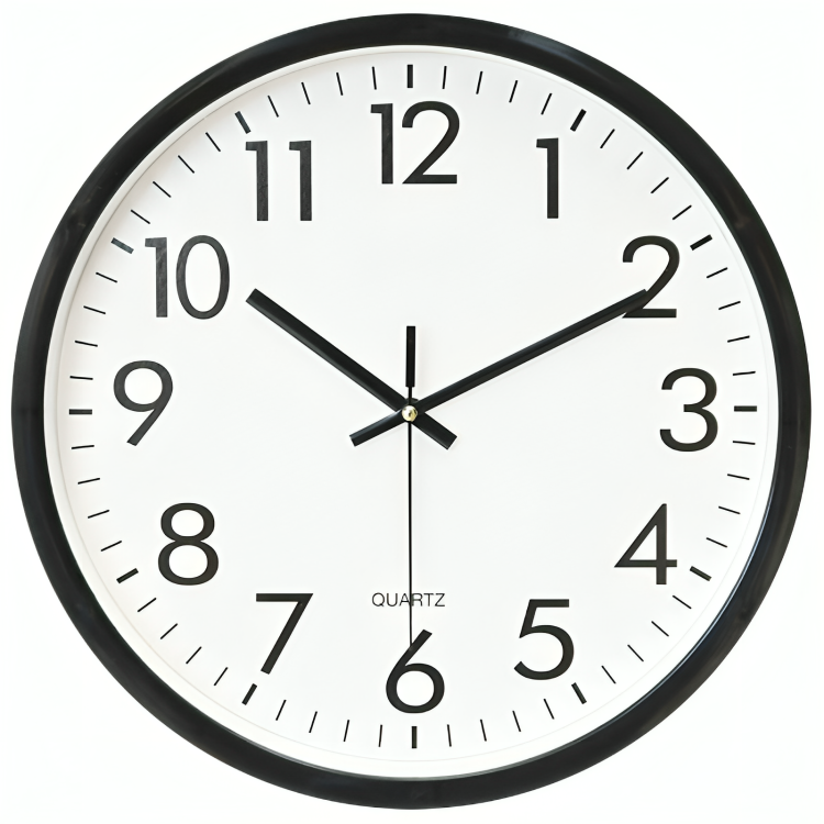 Reloj Atómico Elegante y Atemporal - Reloj de Pared Estiloso para Cualquier Interior