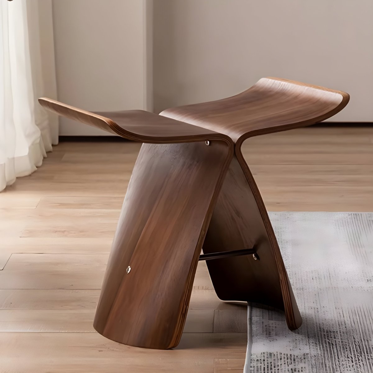 Lisslune | Timberly – Banco de Madera Maciza con Diseño Minimalista Atemporal