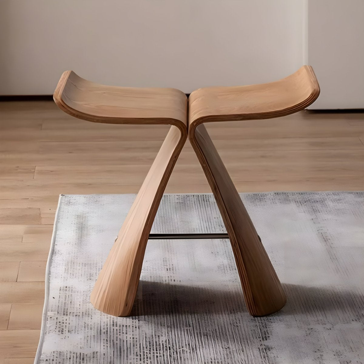 Lisslune | Timberly – Banco de Madera Maciza con Diseño Minimalista Atemporal