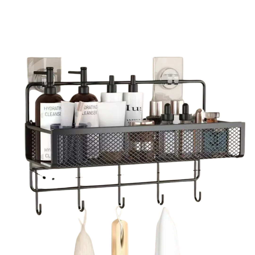 Estante de almacenamiento colgante para baño