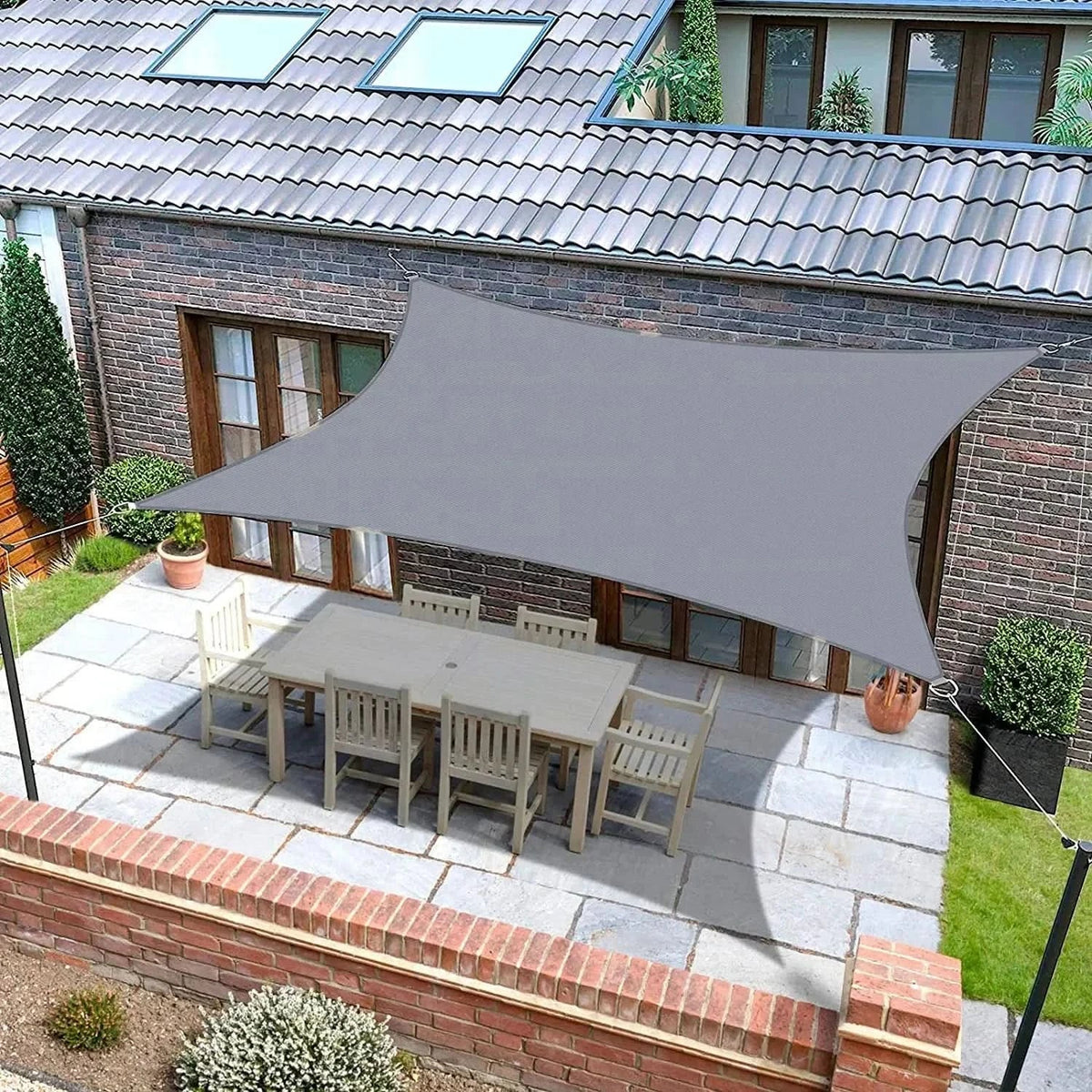 Toldo portátil impermeable y UV