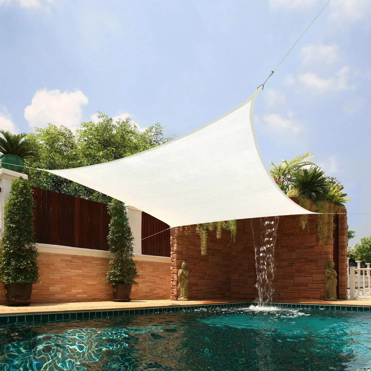 Toldo portátil impermeable y UV