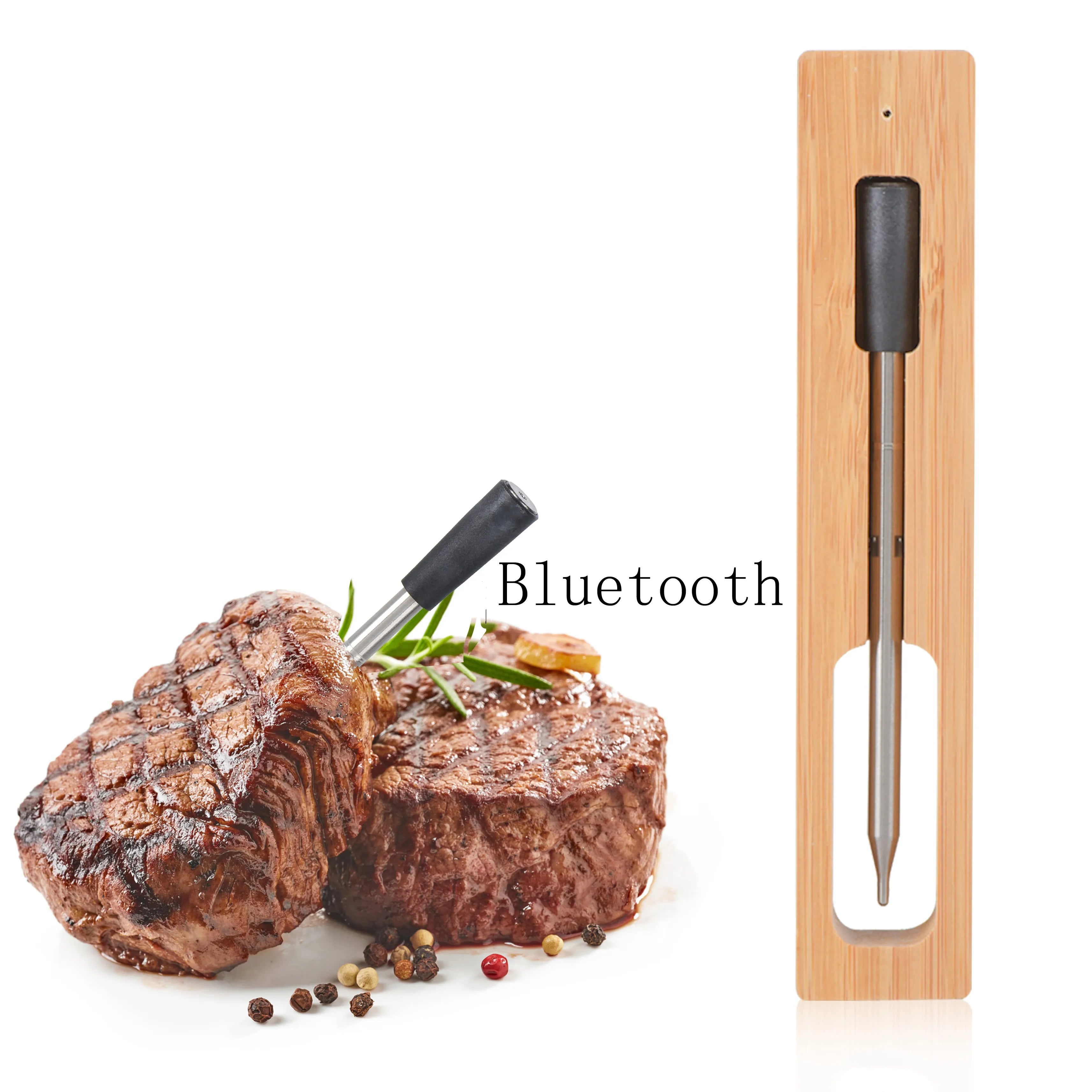 Termómetro de Carne Bluetooth – Cocción Inalámbrica Precisa