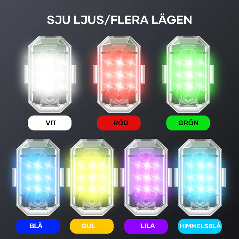 Luz estroboscópica LED inalámbrica - Potente y versátil