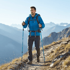 Lisslune | TREKLIGHT POLES – Bastones de Trekking Plegables Ultraligeros para Senderismo y Camping