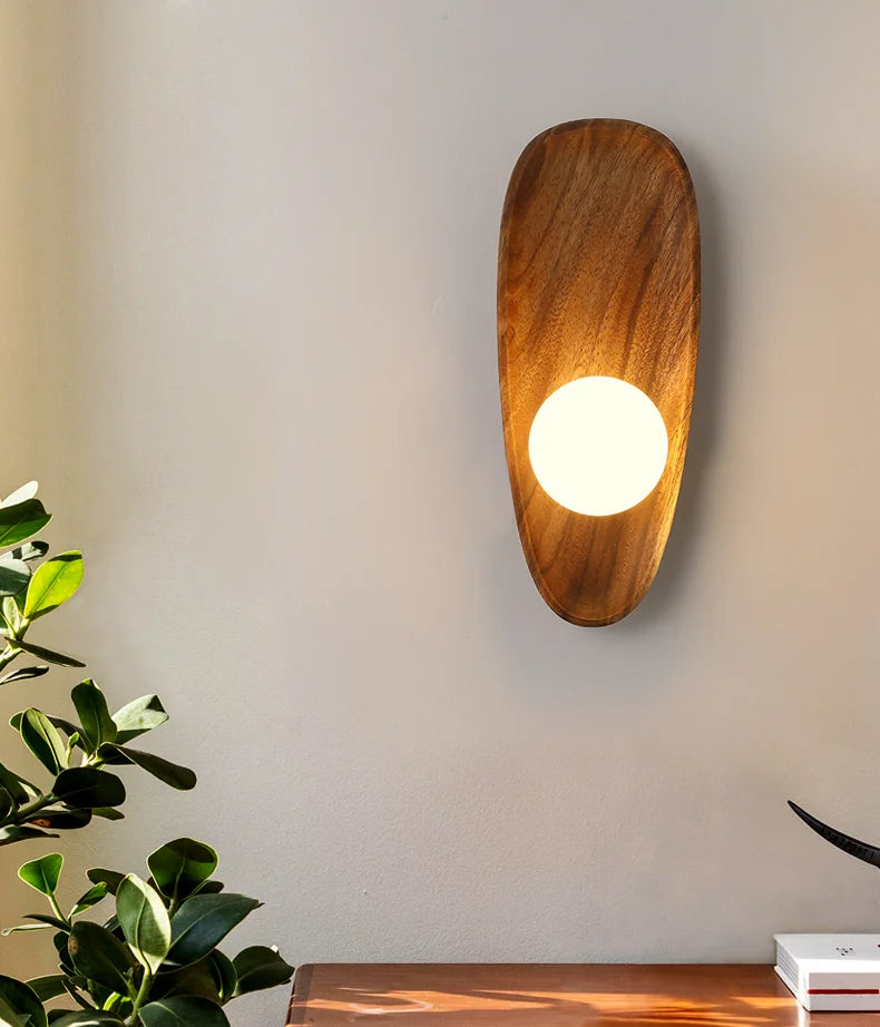 Japandi Camille - Lámpara de pared