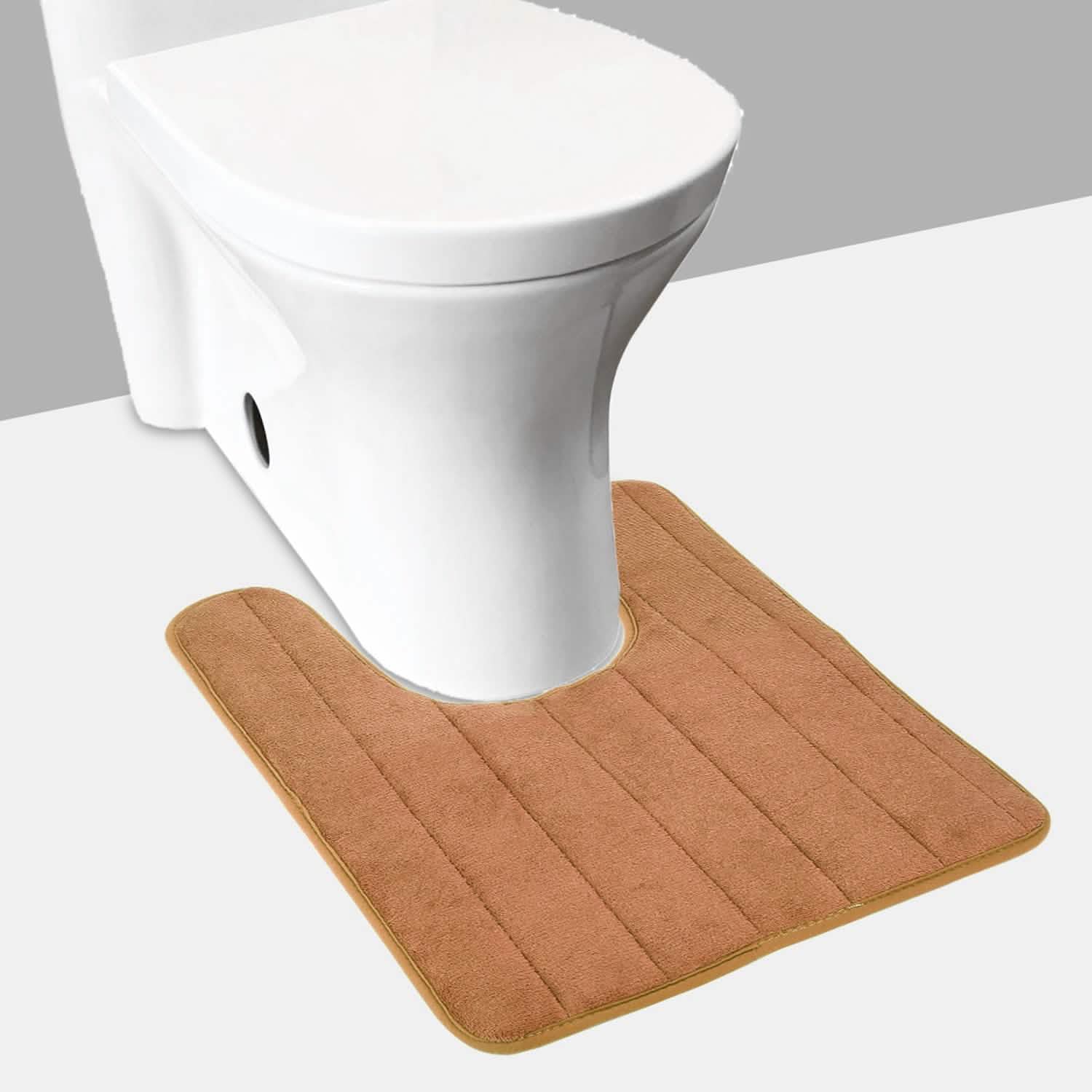 Kalsten | Alfombrilla de inodoro antideslizante en forma de U
