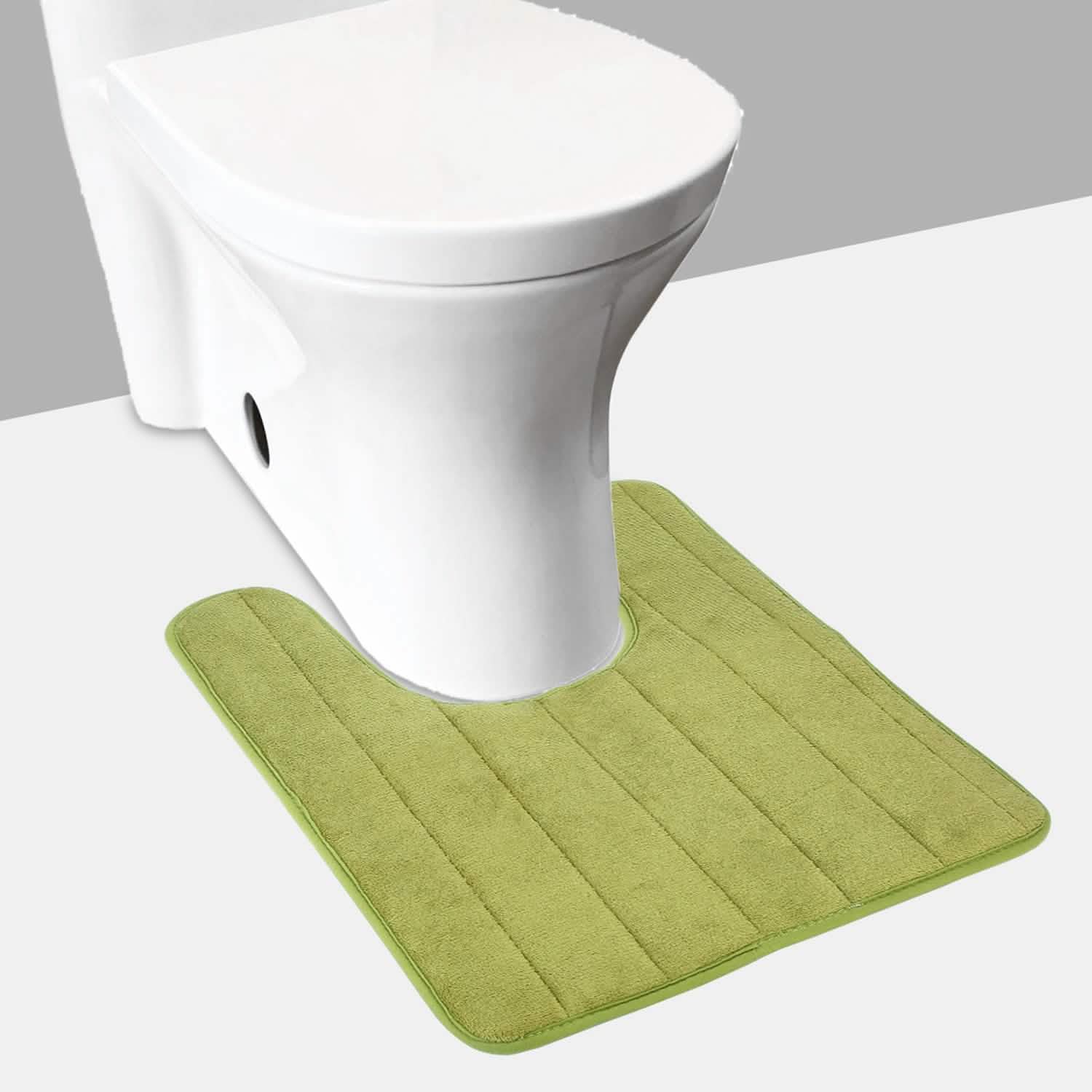 Kalsten | Alfombrilla de inodoro antideslizante en forma de U