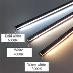 Lisslune | Barra de Luz LED Ultra Fina para Debajo del Mueble | Longitud Personalizable, Eficiente Energéticamente y Ideal para Iluminación de Cocina y Sala de Estar