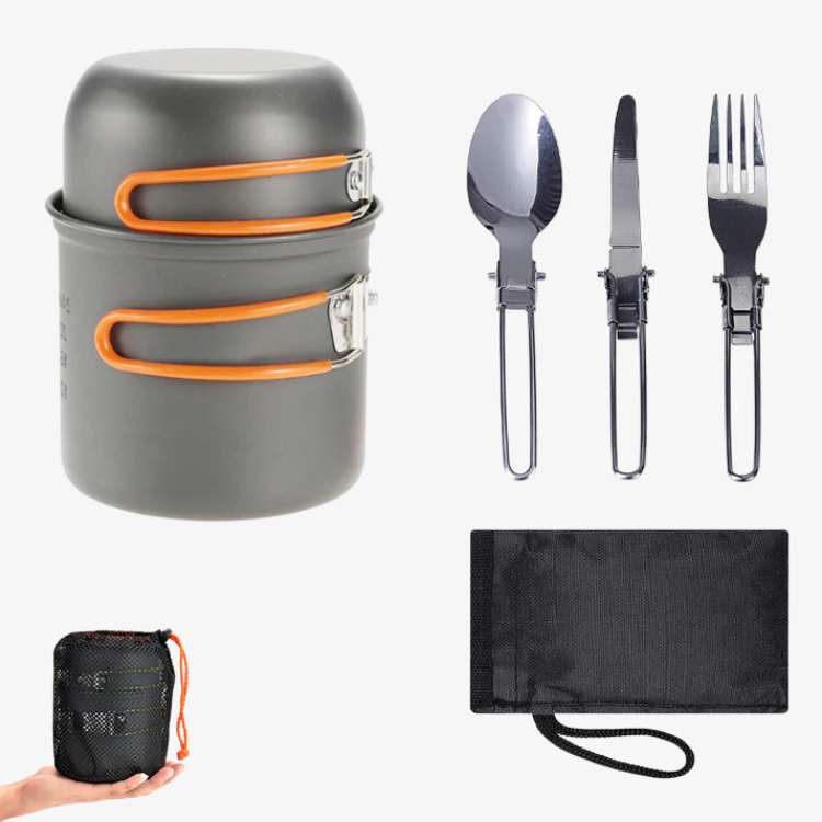 Juego de Cocina Ultraligero para Camping
