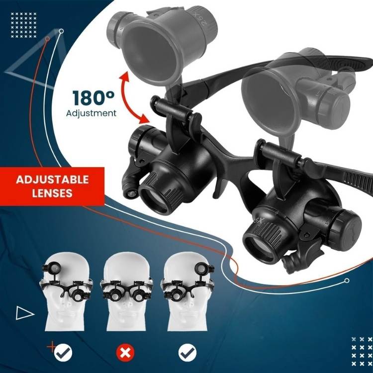 Gafas de Aumento UltraVision con Luz