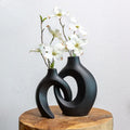 Gleora | Jarrón de Flores Único - Diseño Entretejido