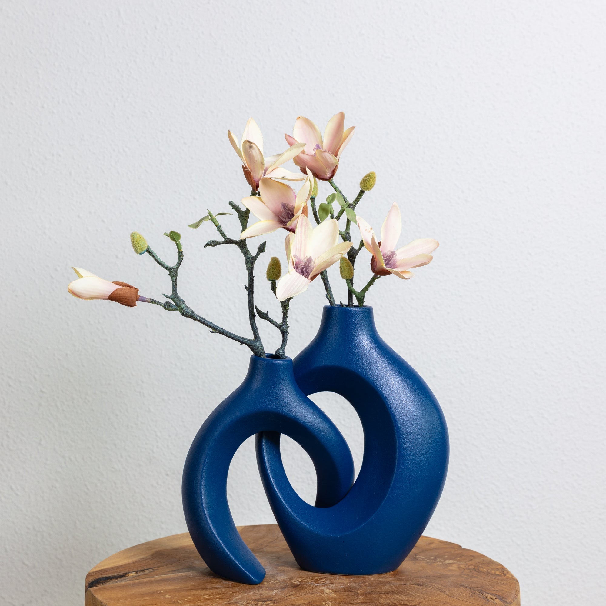 Gleora | Jarrón de Flores Único - Diseño Entretejido
