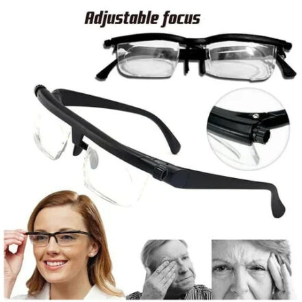 Gafas Unisex de Enfoque Ajustable para Visión de Cerca y Lejos