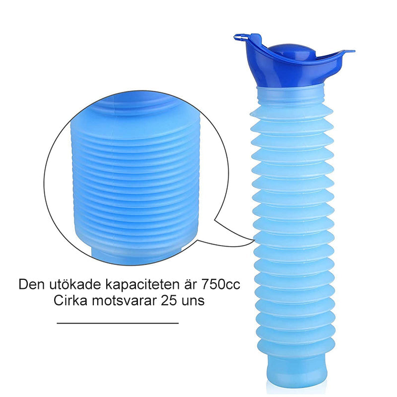 Botella de Orina Portátil Unisex para Viajes y Camping