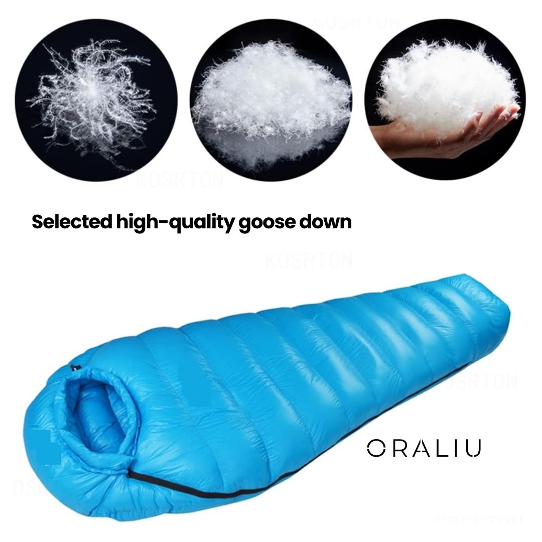 Saco de Dormir de Invierno Unisex para Frío Extremo -20°C