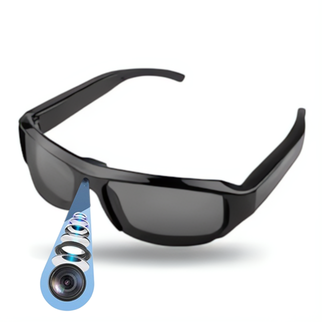 Gafas de Vigilancia con Grabación de Video 4K Unisex