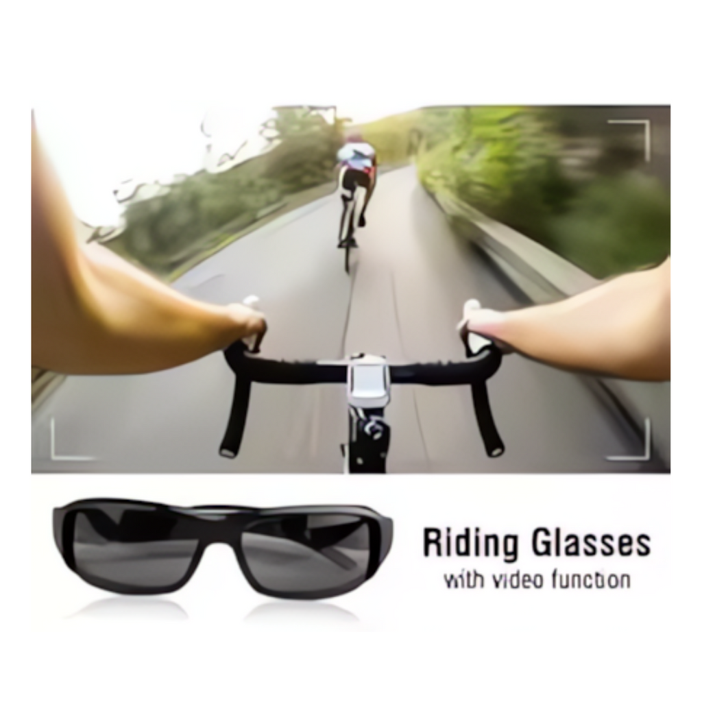 Gafas de Vigilancia con Grabación de Video 4K Unisex
