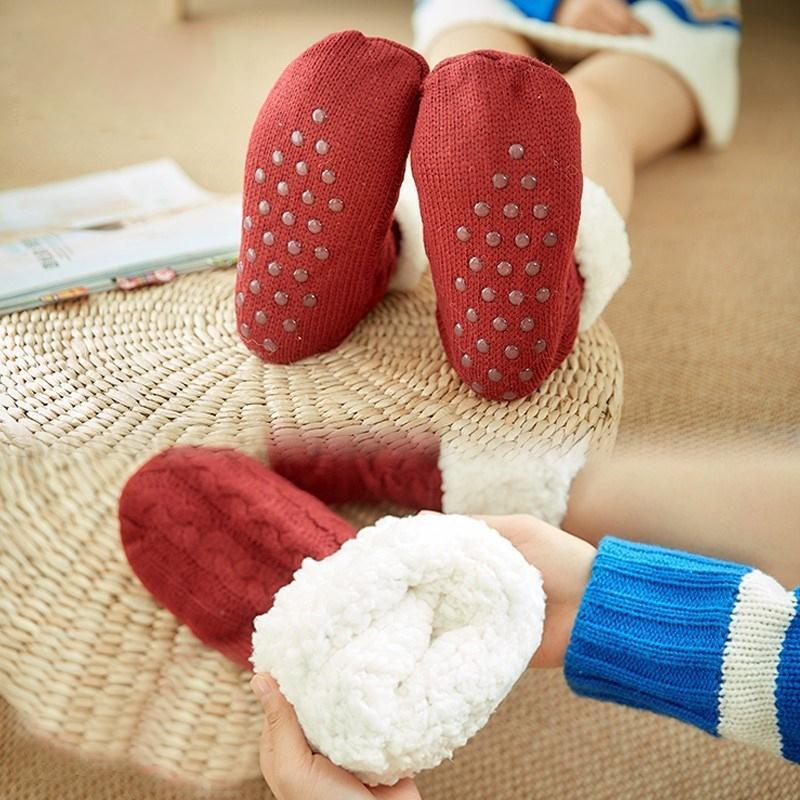 Calcetines de casa unisex con suela antideslizante – cálidos y acogedores