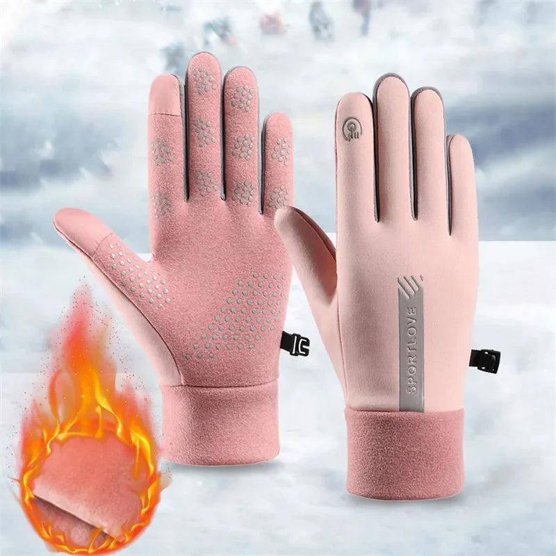 Guantes Unisex Impermeables con Pantalla Táctil y Agarre Antideslizante