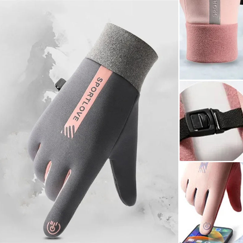 Guantes Unisex Impermeables con Pantalla Táctil y Agarre Antideslizante