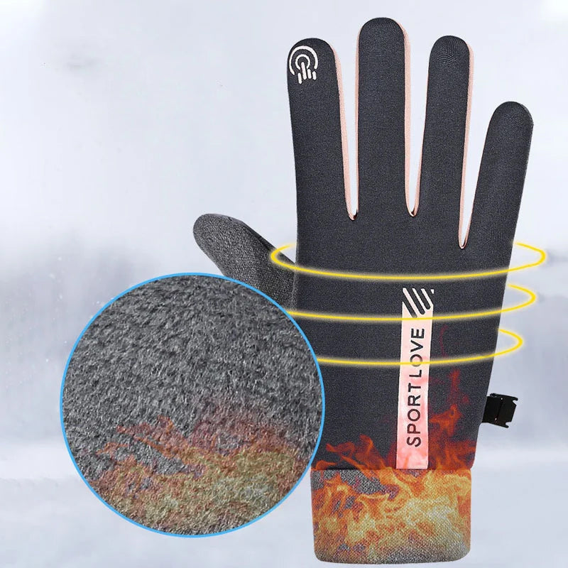 Guantes Unisex Impermeables con Pantalla Táctil y Agarre Antideslizante