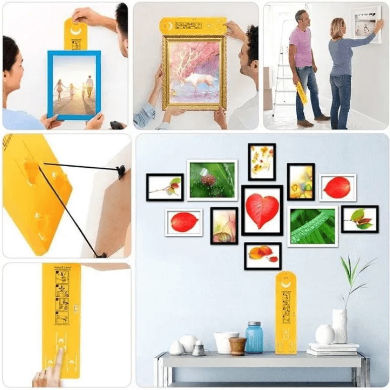 Herramienta Universal para Colgar Cuadros Perfectamente