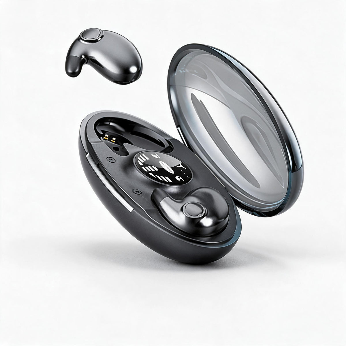 Auriculares para dormir – Auriculares In-Ear inalámbricos ultradelgados, IPX5 a prueba de agua, Bluetooth 5.3